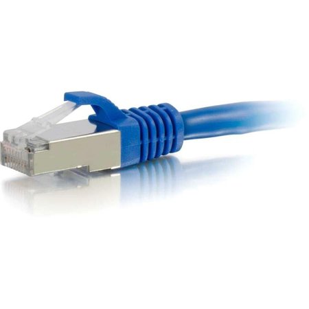 C2G 14Ft Cat6A Snagless Shielded (Stp) Ethernet Network Patch Cable - Blue 00683